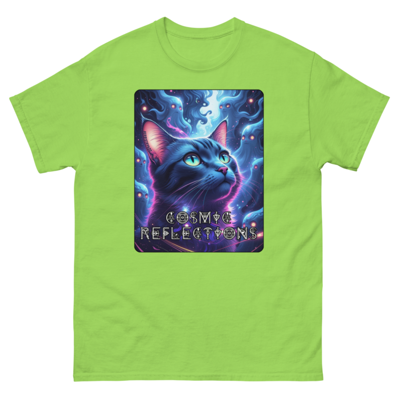 Cosmic Reflections – Unisex classic tee — lime