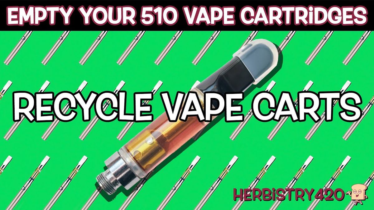 how to empty your 510 vape carts