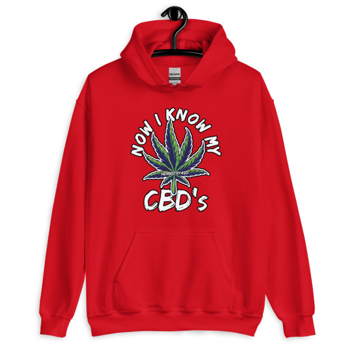 Now I Know My – Unisex Hoodie — red
