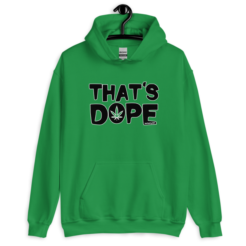 That's Dope – Unisex Hoodie — irish green