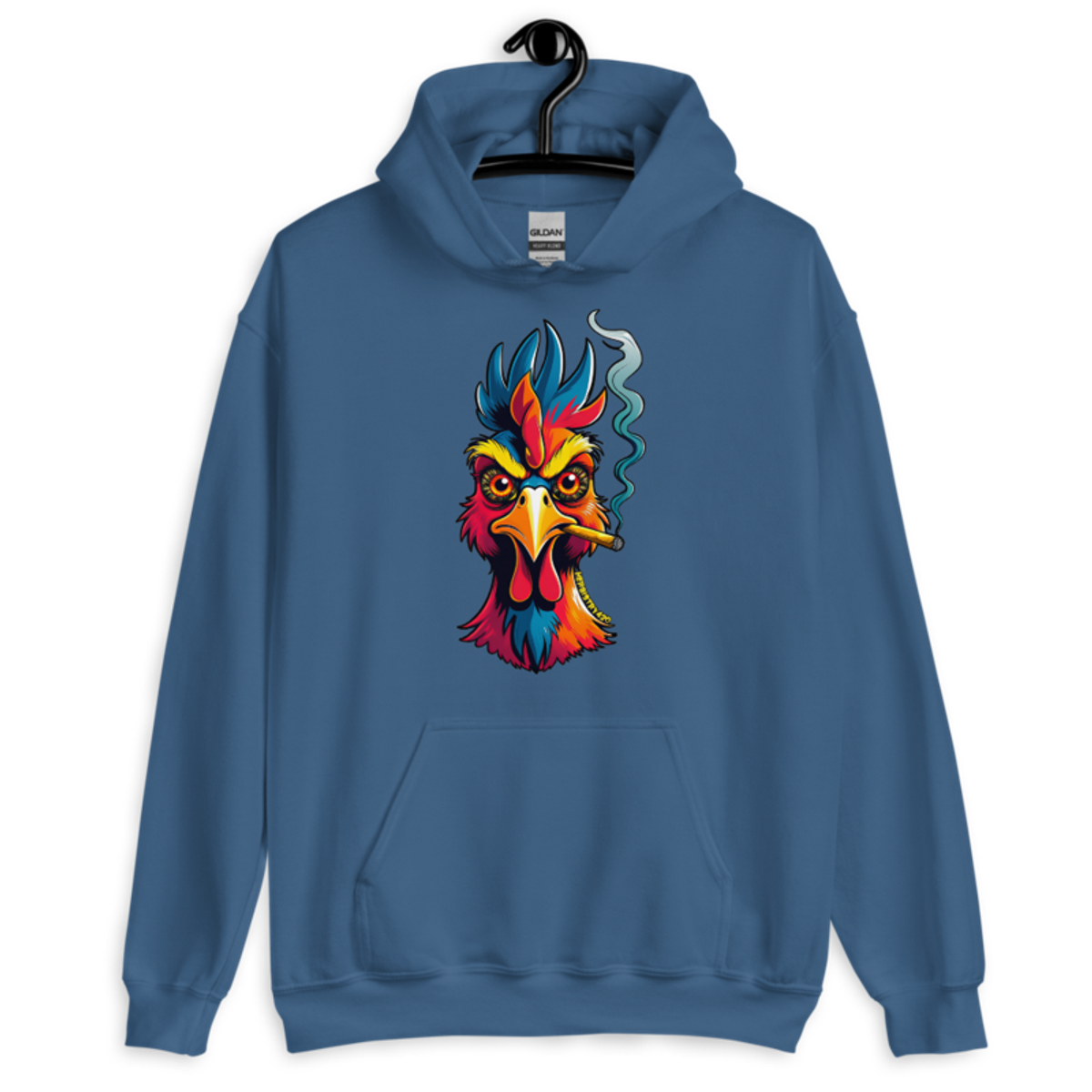 Fried Chicken – Unisex Hoodie — indigo blue
