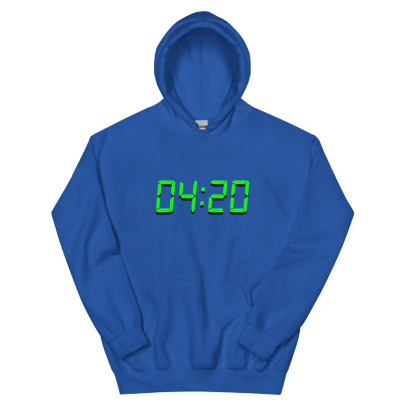 04:20 Digital – Unisex Hoodie — royal