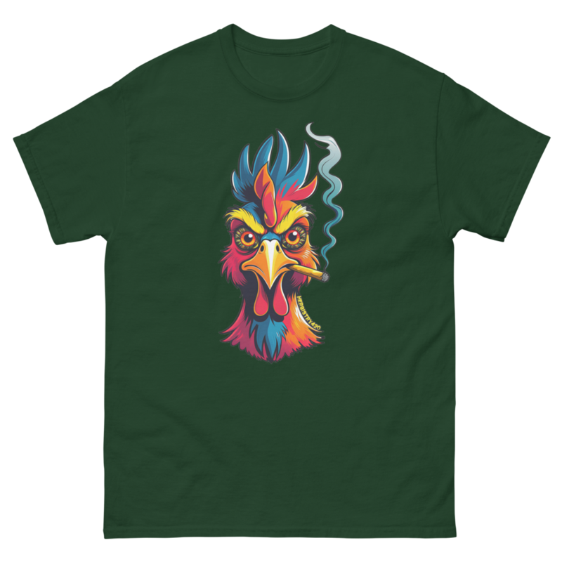 Fried Chicken – Unisex classic tee — forest green
