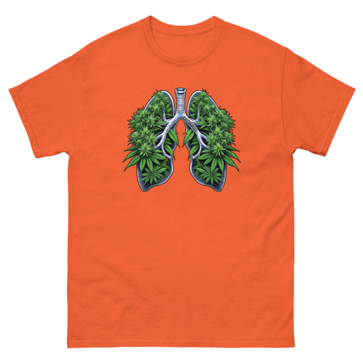 Weed Lungs – Unisex classic tee — orange