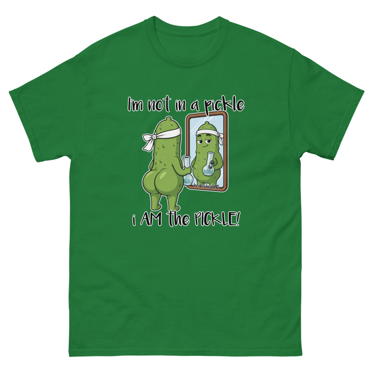 I Am The Pickle – Unisex Classic Tee — turf green
