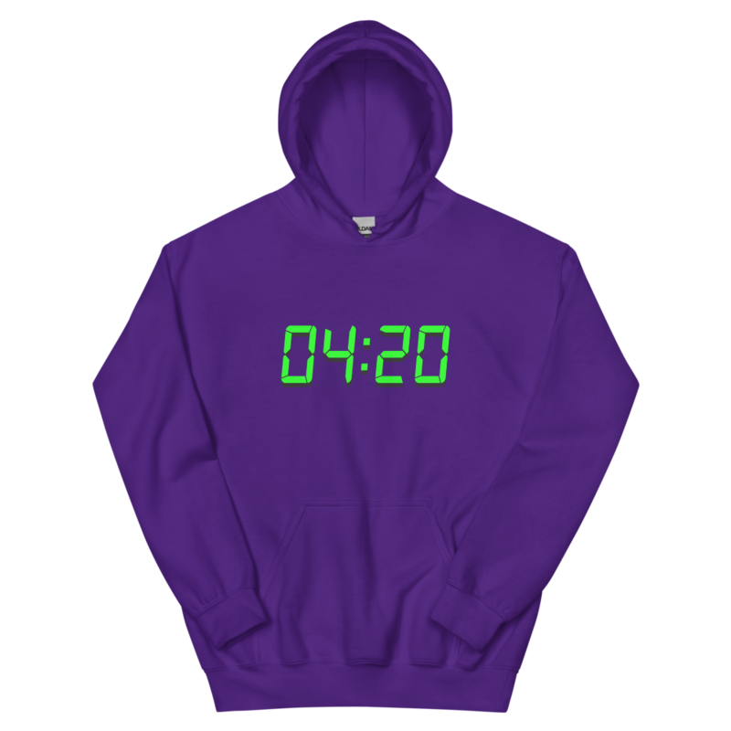 04:20 Digital – Unisex Hoodie — purple