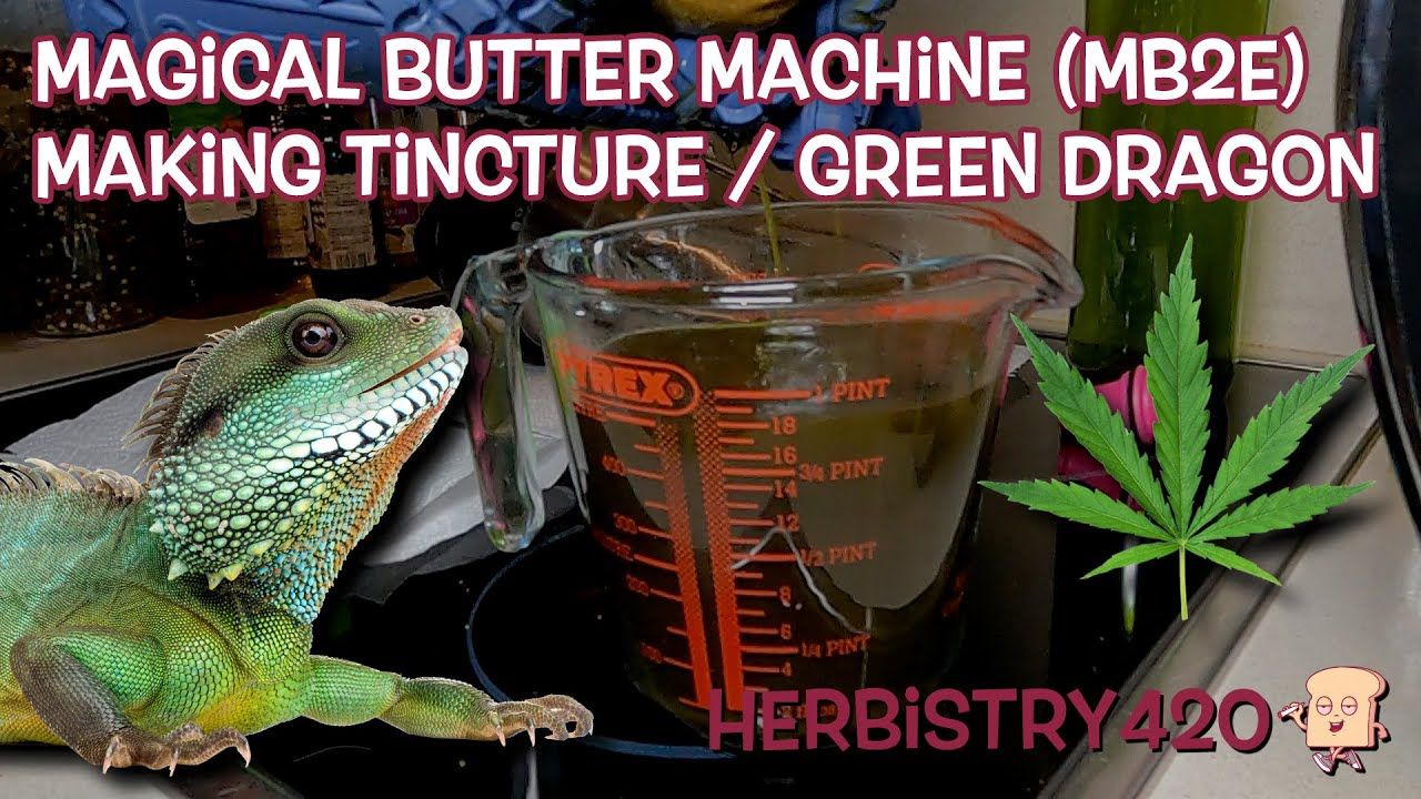 green dragon tincture magical butter machine