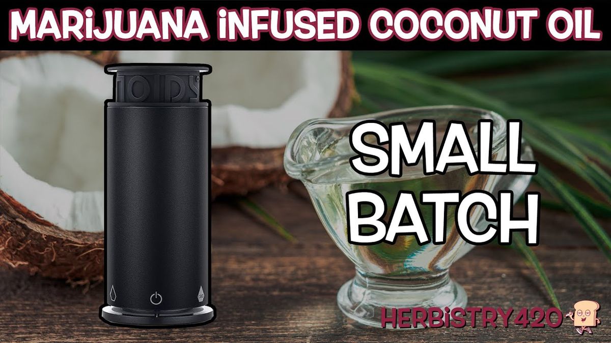 small batch cannabis coconut oil
