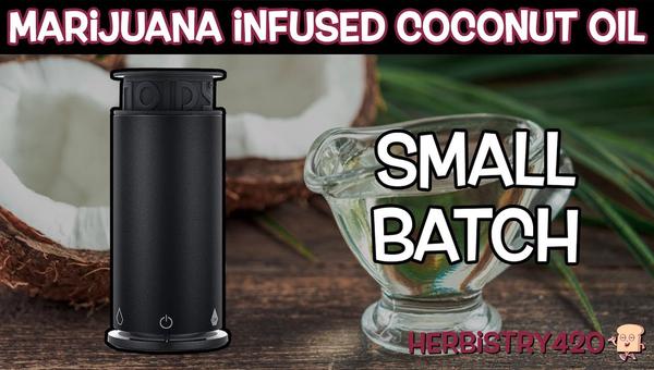 small batch cannabis coconut oil