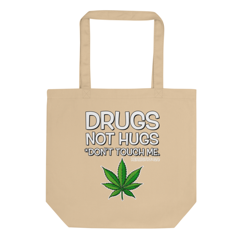 Don't Touch Me – Eco Tote Bag — oyster