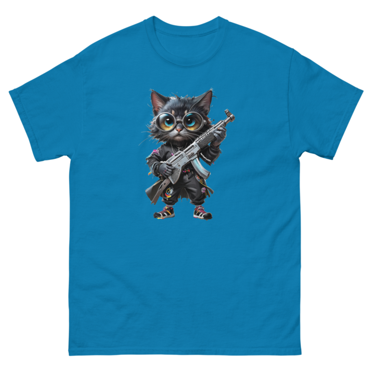 OG Cat – Unisex classic tee — sapphire