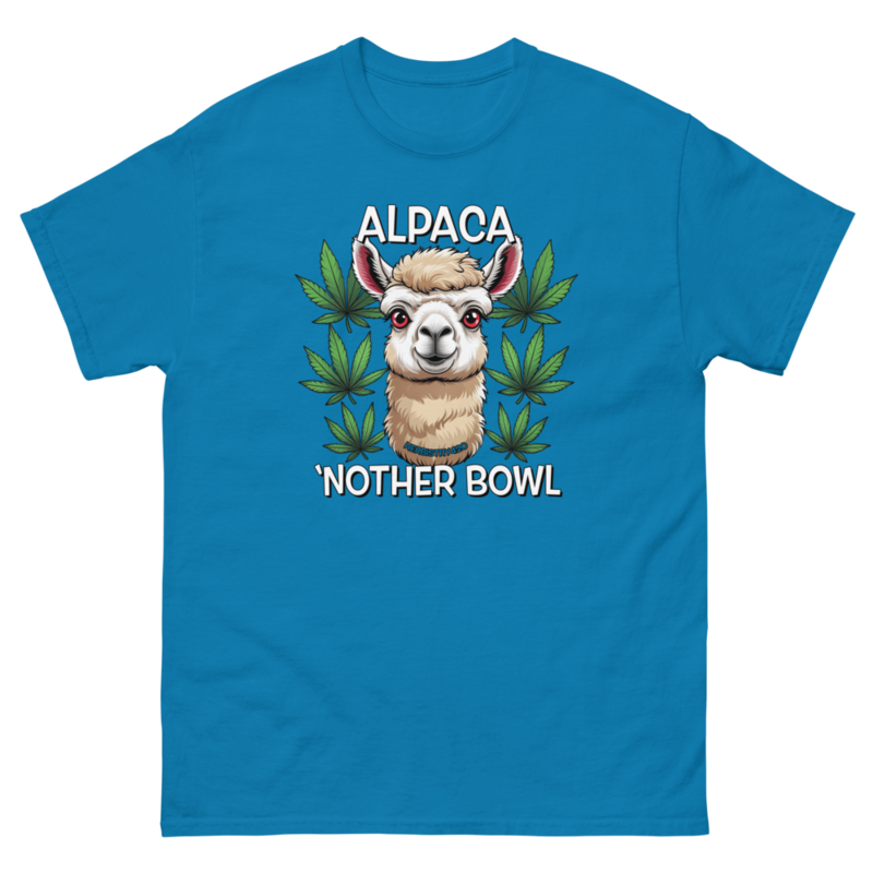 Alpaca 'Nother Bowl – Unisex classic tee — sapphire