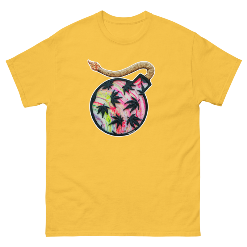 Da Bomb – Red – Unisex Classic Tee — daisy