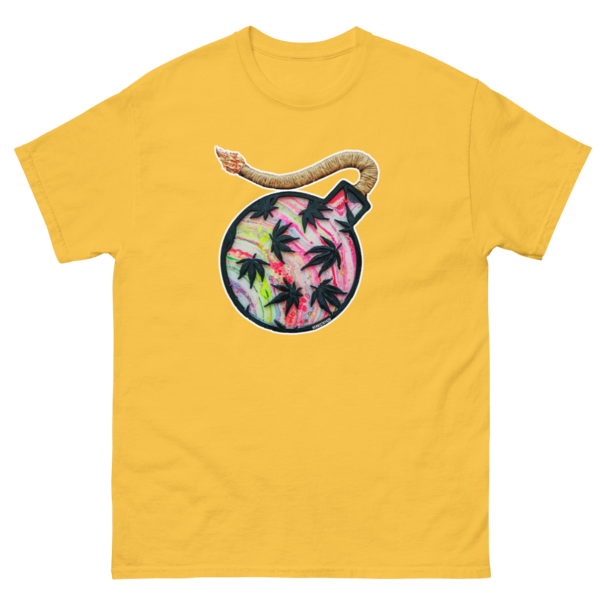 Da Bomb – Red – Unisex Classic Tee — daisy