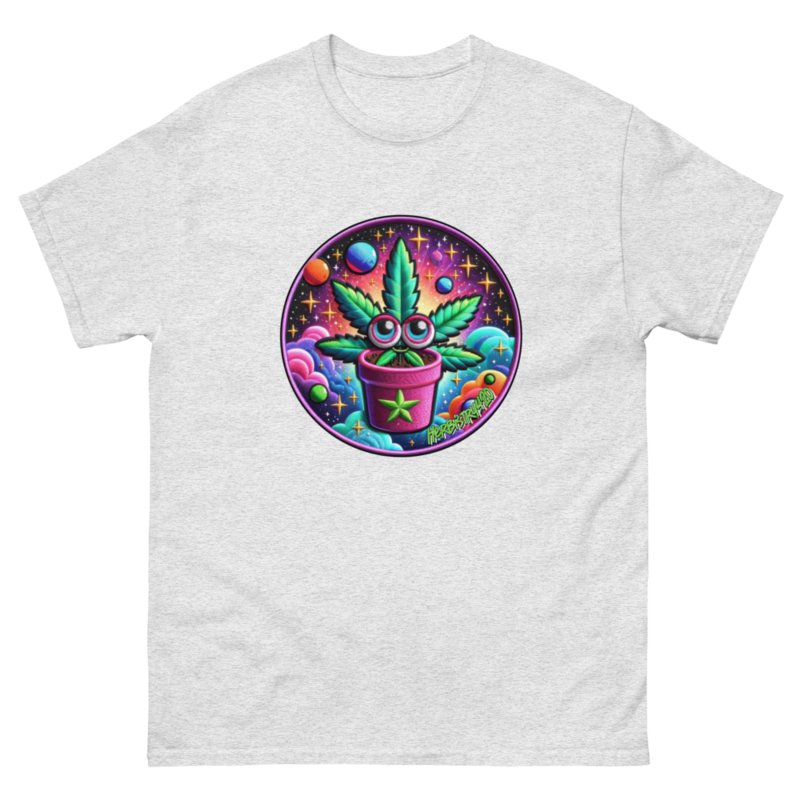 Space Plant – Unisex Classic Tee — ash