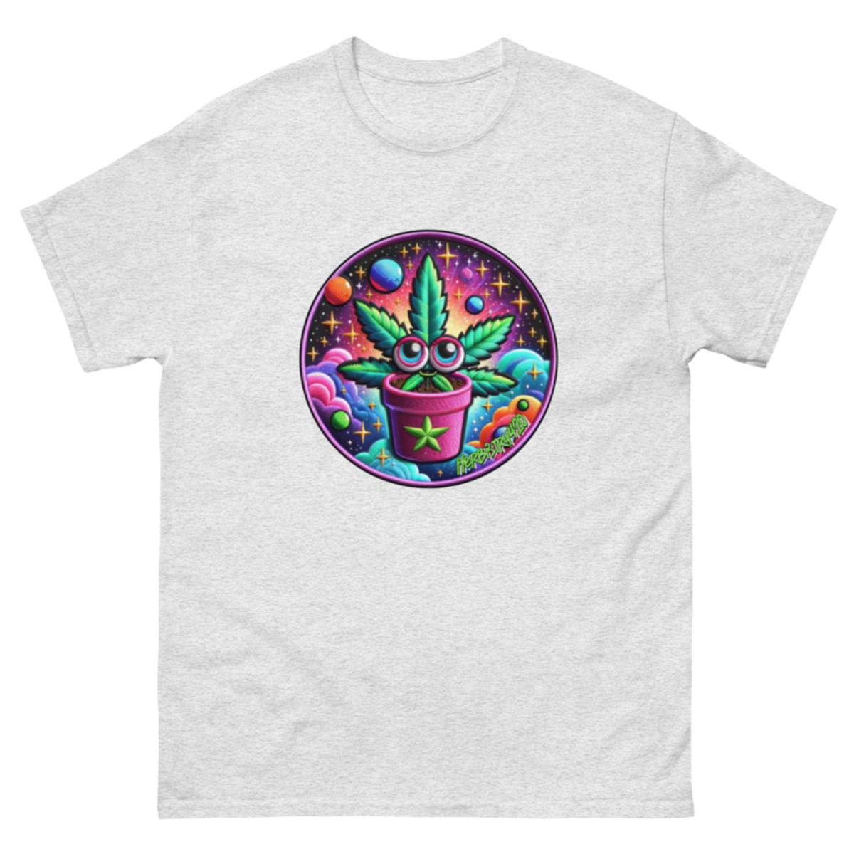Space Plant – Unisex Classic Tee — ash