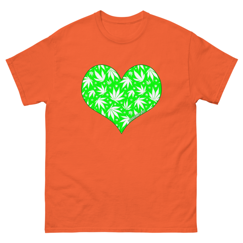 Love Weed – Unisex Classic Tee — orange