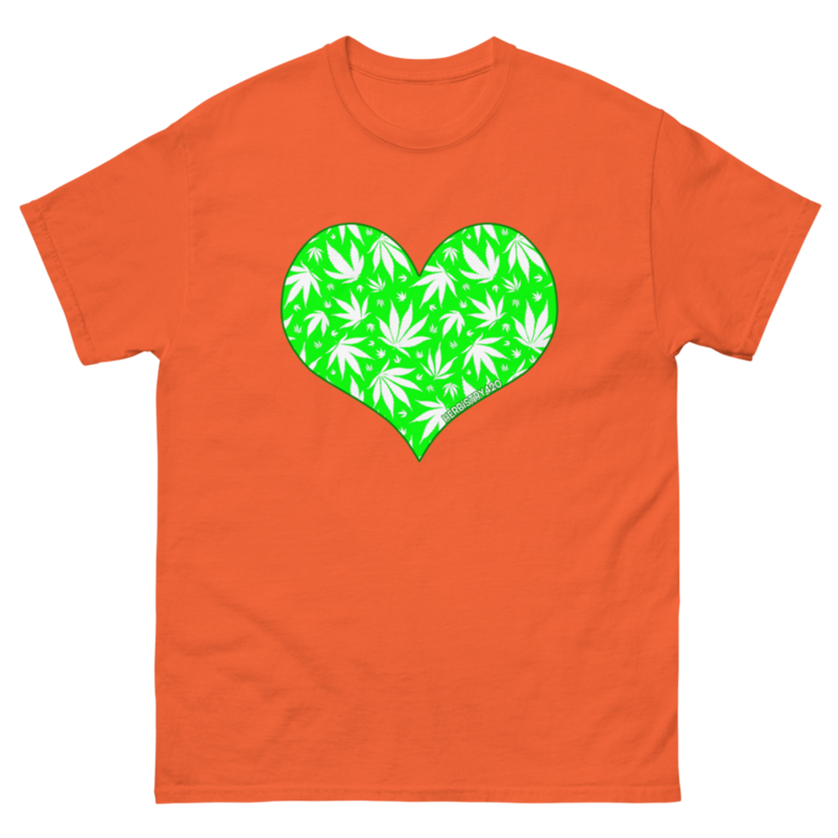 Love Weed – Unisex Classic Tee — orange