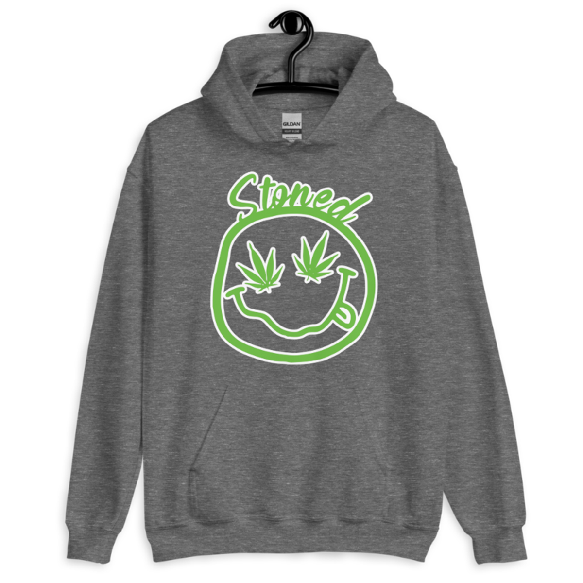 Stoned – Unisex Hoodie — graphite heather