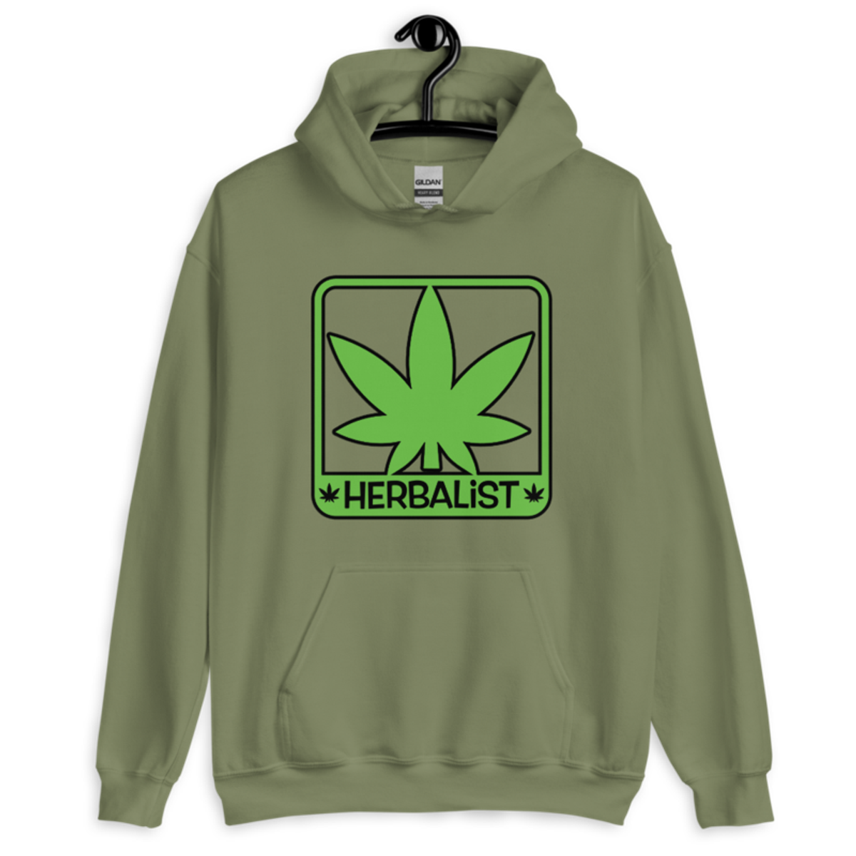 Herbalist – Unisex Hoodie — military green