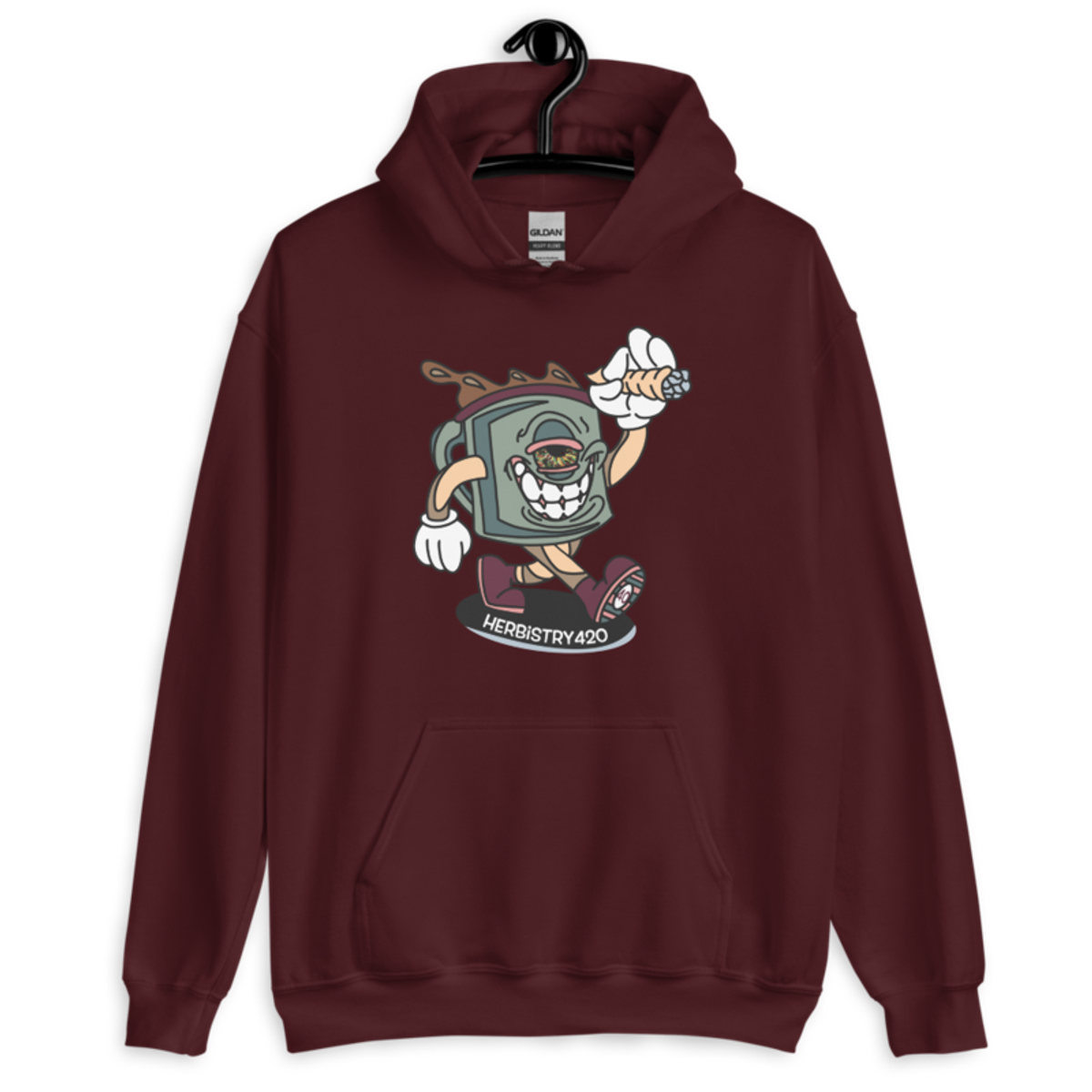 Coffee Cup – Unisex Hoodie — maroon