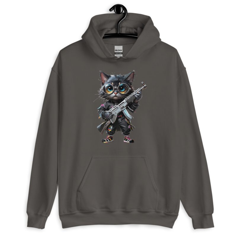 OG Cat – Unisex Hoodie — charcoal