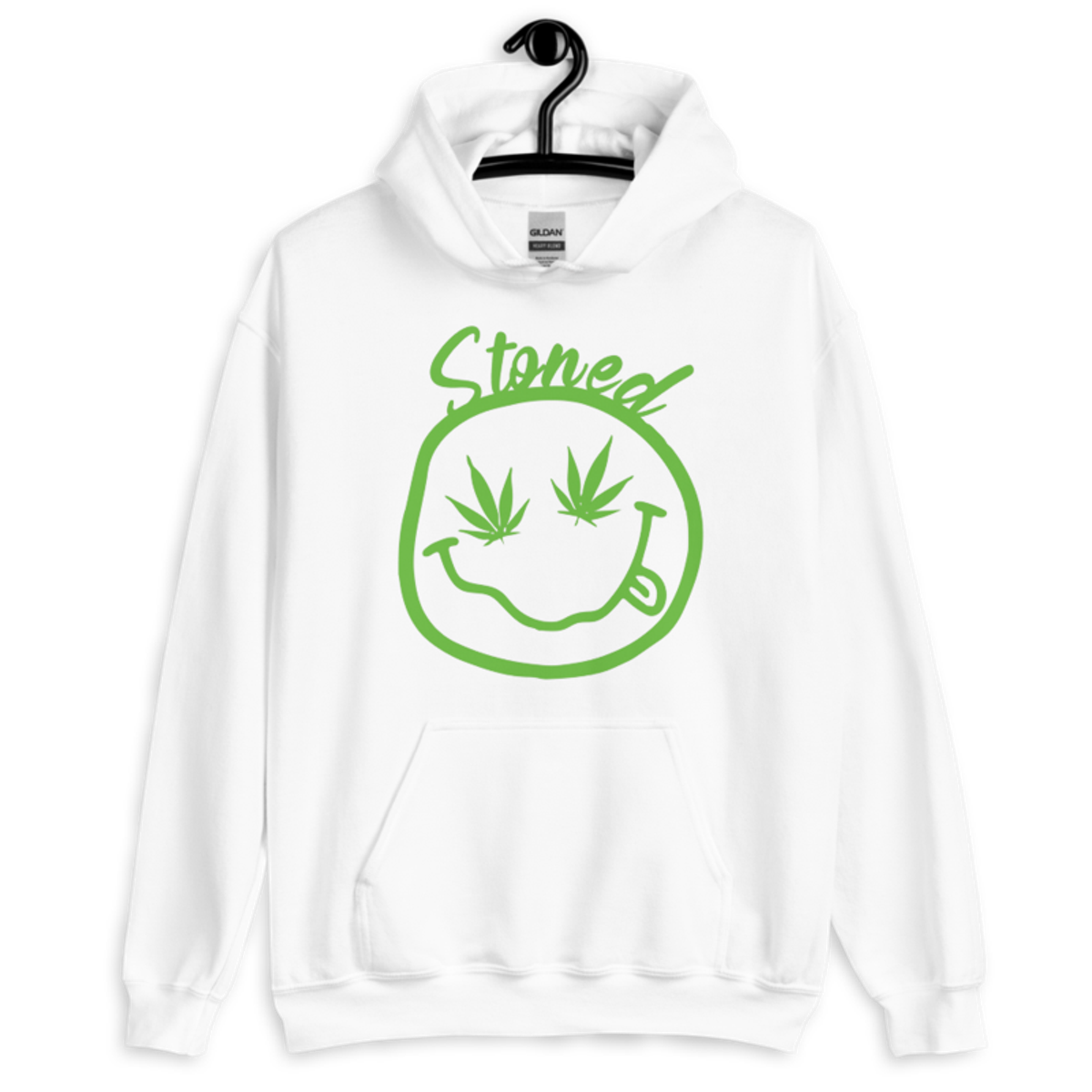 Stoned – Unisex Hoodie — white