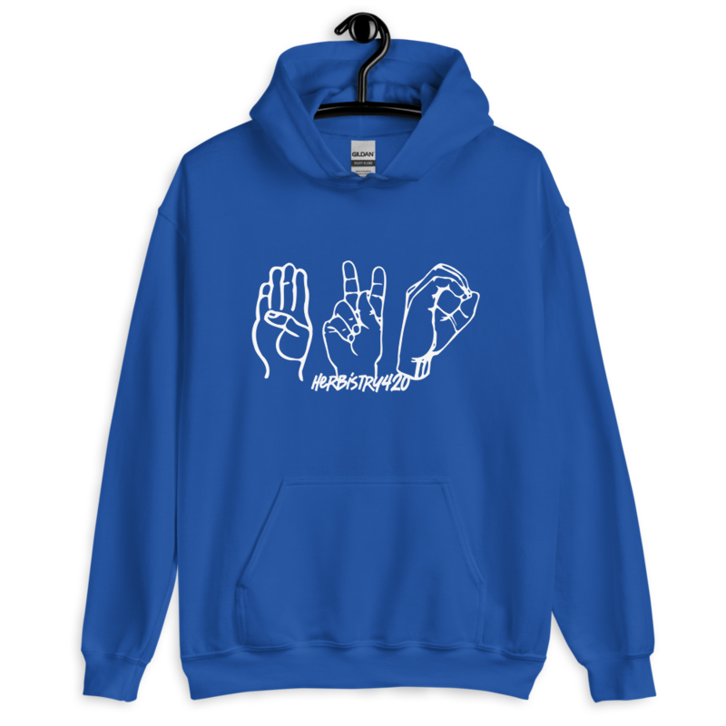 420 Hands – Unisex Hoodie — royal