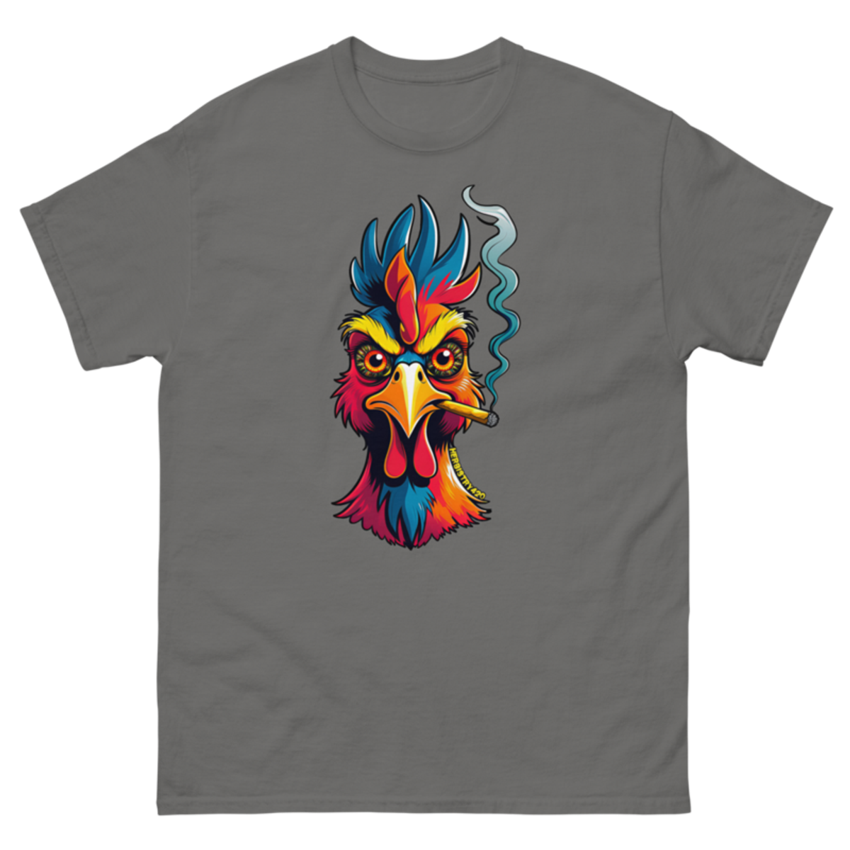 Fried Chicken – Unisex classic tee — charcoal