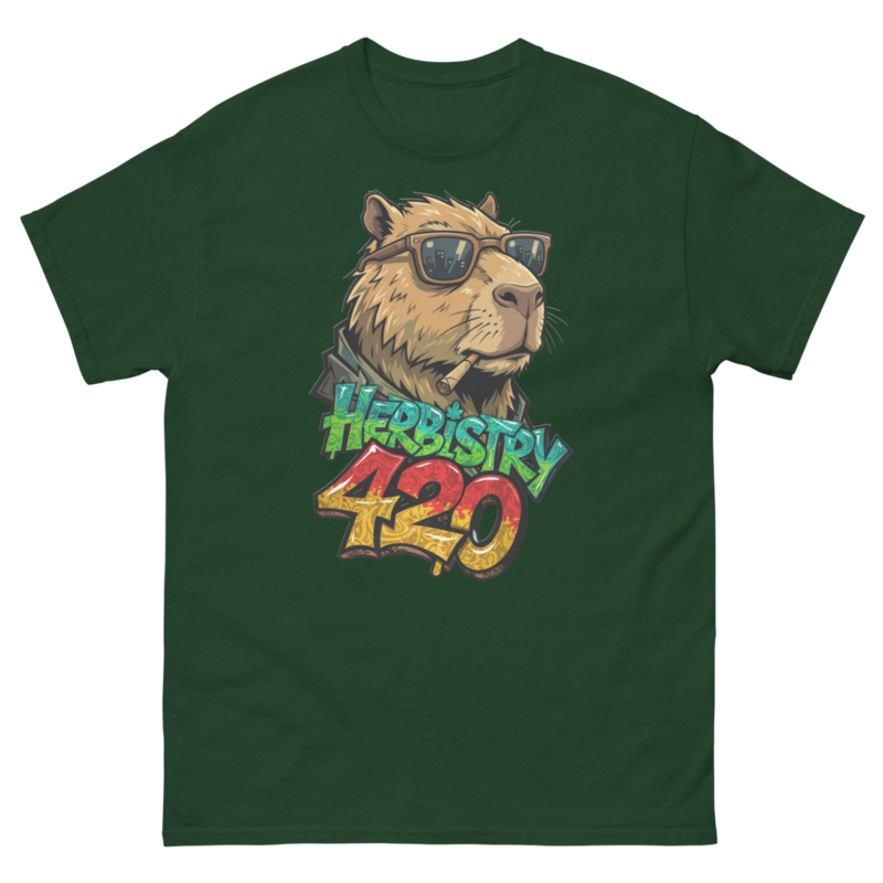 Cappy Life – Unisex classic tee — forest green