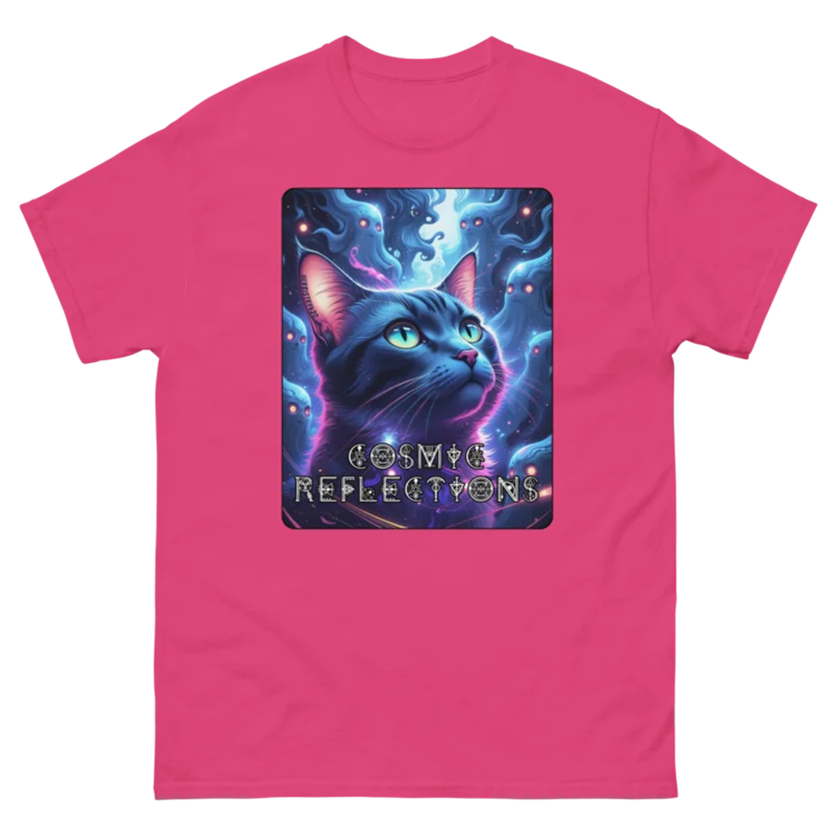 Cosmic Reflections – Unisex classic tee — heliconia