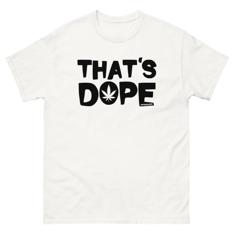 That's Dope – Unisex classic tee — white