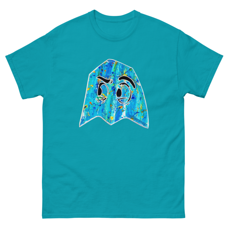 Blue Ghost – Unisex Classic Tee — tropical blue