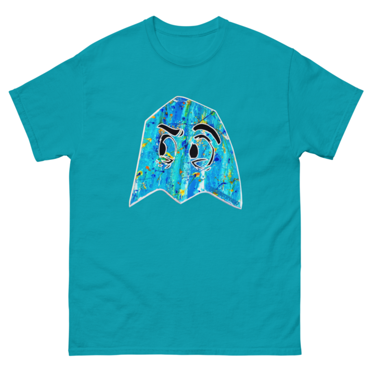 Blue Ghost – Unisex Classic Tee — tropical blue