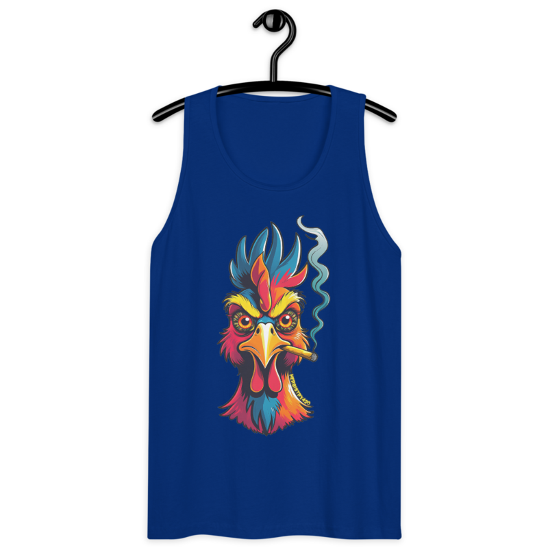 Fried Chicken – Men’s premium tank top — team royal