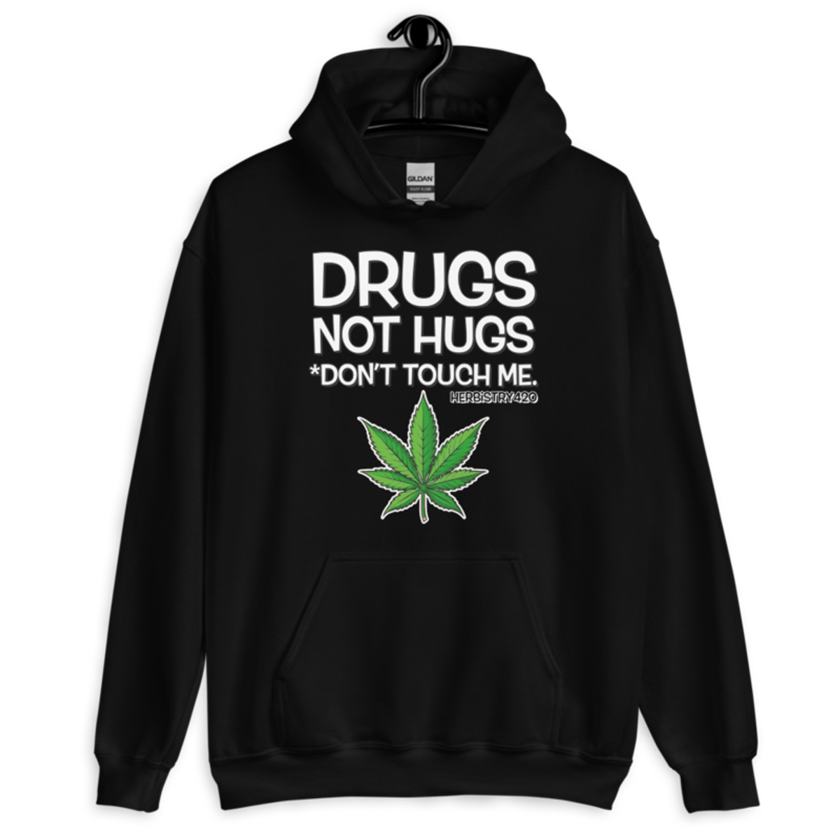 Don't Touch Me – Unisex Hoodie — black