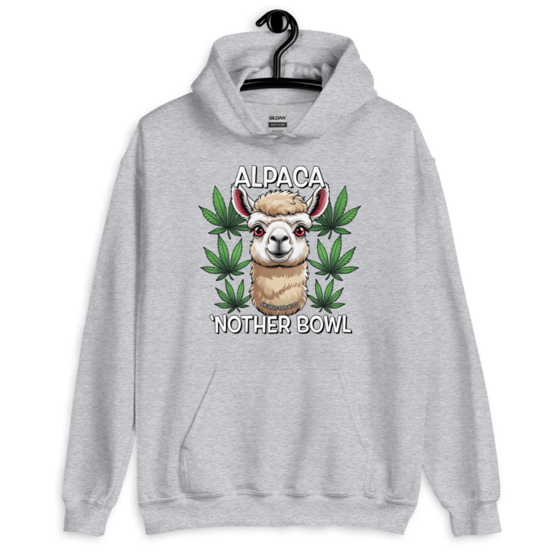 Alpaca 'Nother Bowl – Unisex Hoodie — sport grey