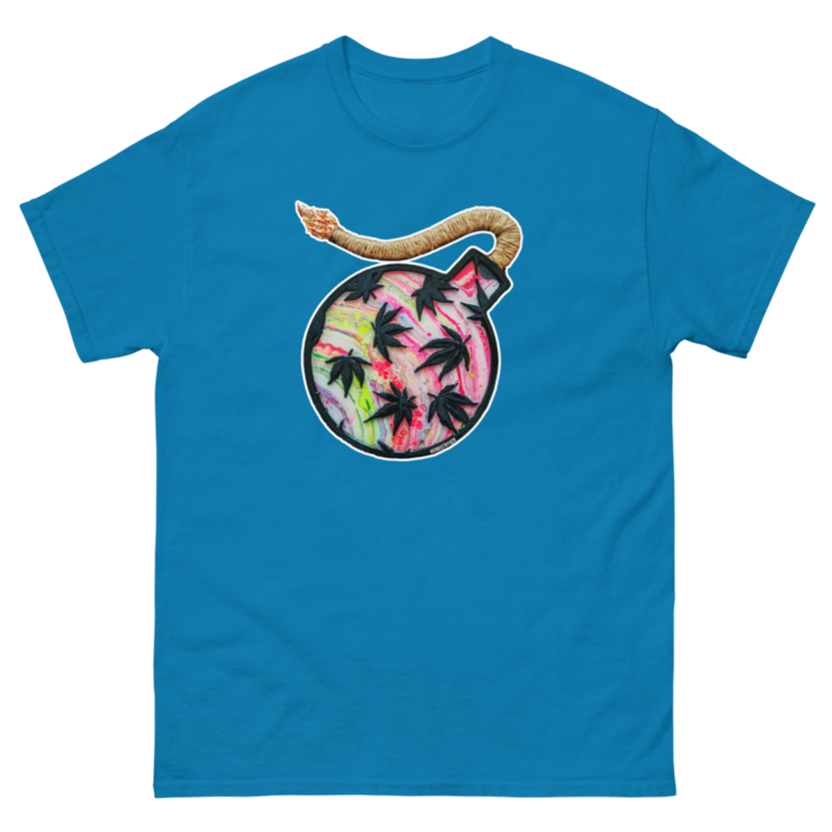 Da Bomb – Red – Unisex Classic Tee — sapphire