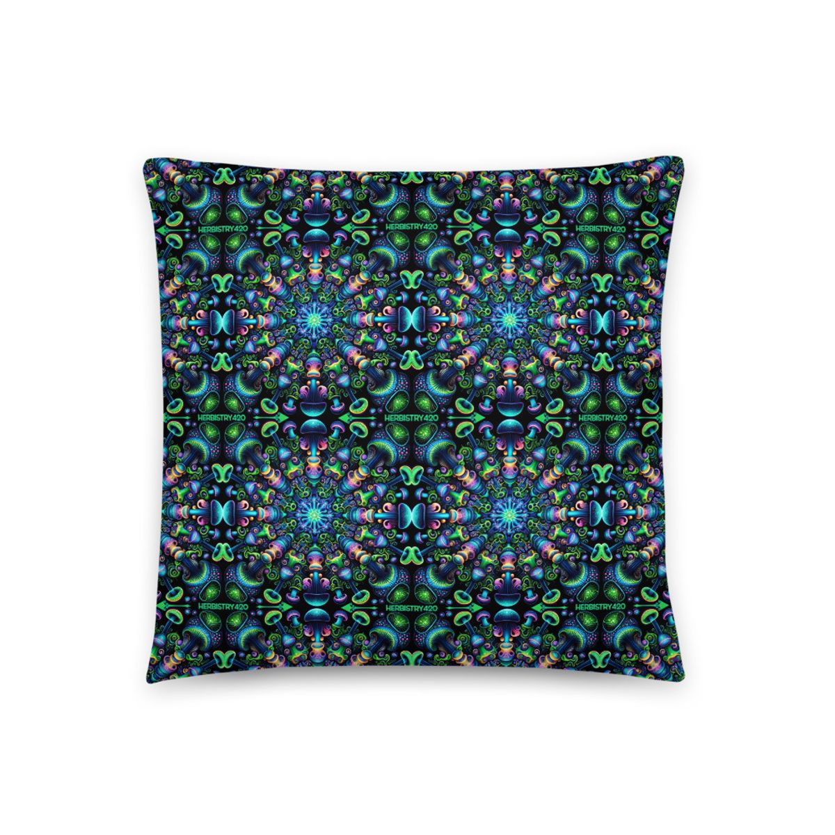 I Love Shrooms – Basic Pillow — 18x18