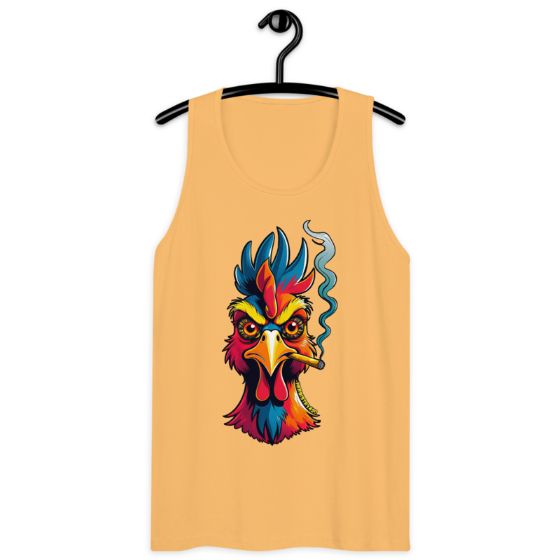 Fried Chicken – Men’s premium tank top — squash