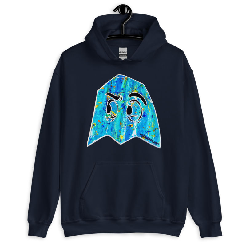 Blue Ghost – Unisex Hoodie — navy