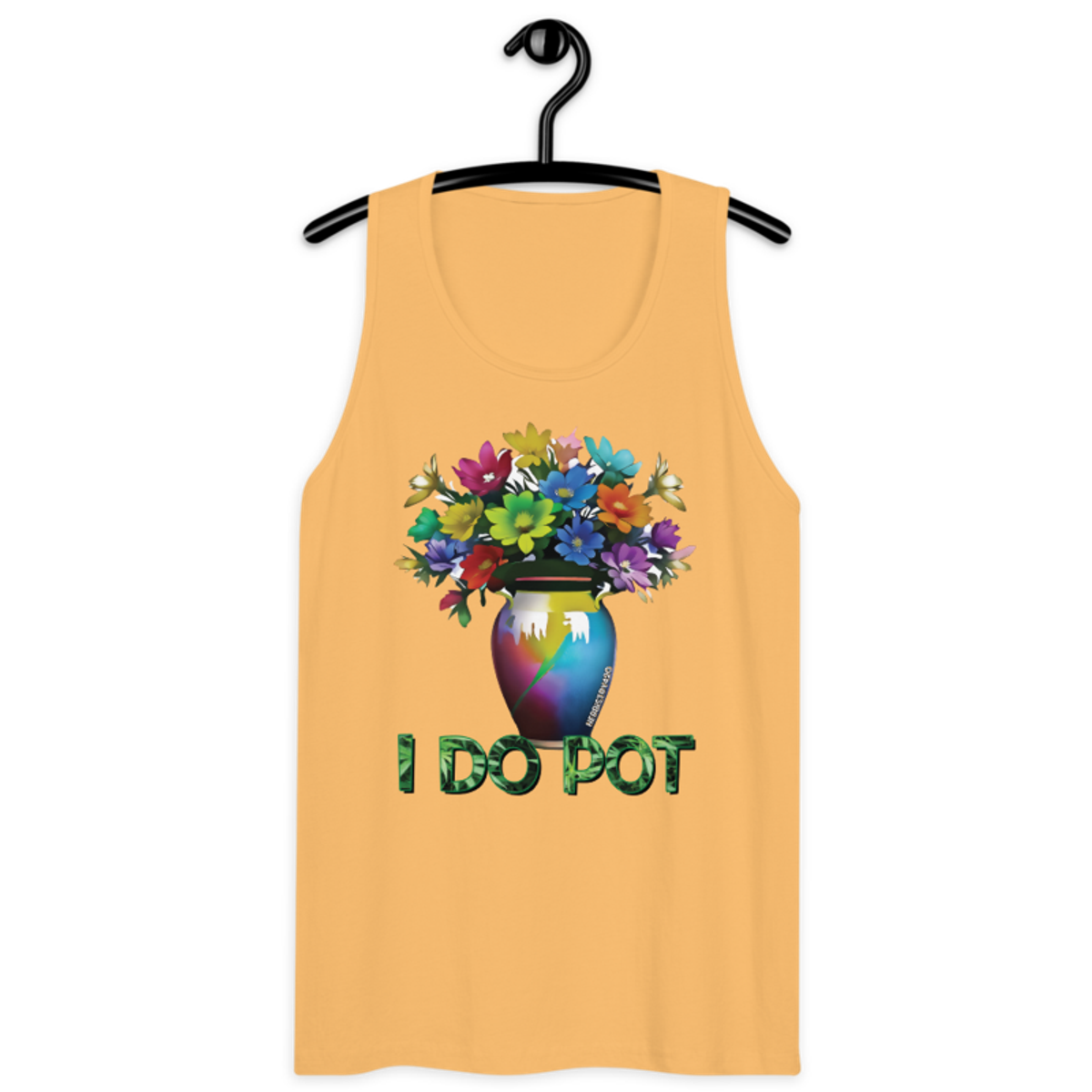 I Do Pot – Men’s premium tank top — squash