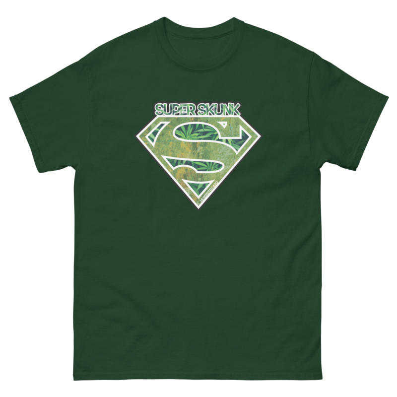 Super Skunk – Unisex Classic Tee — forest green