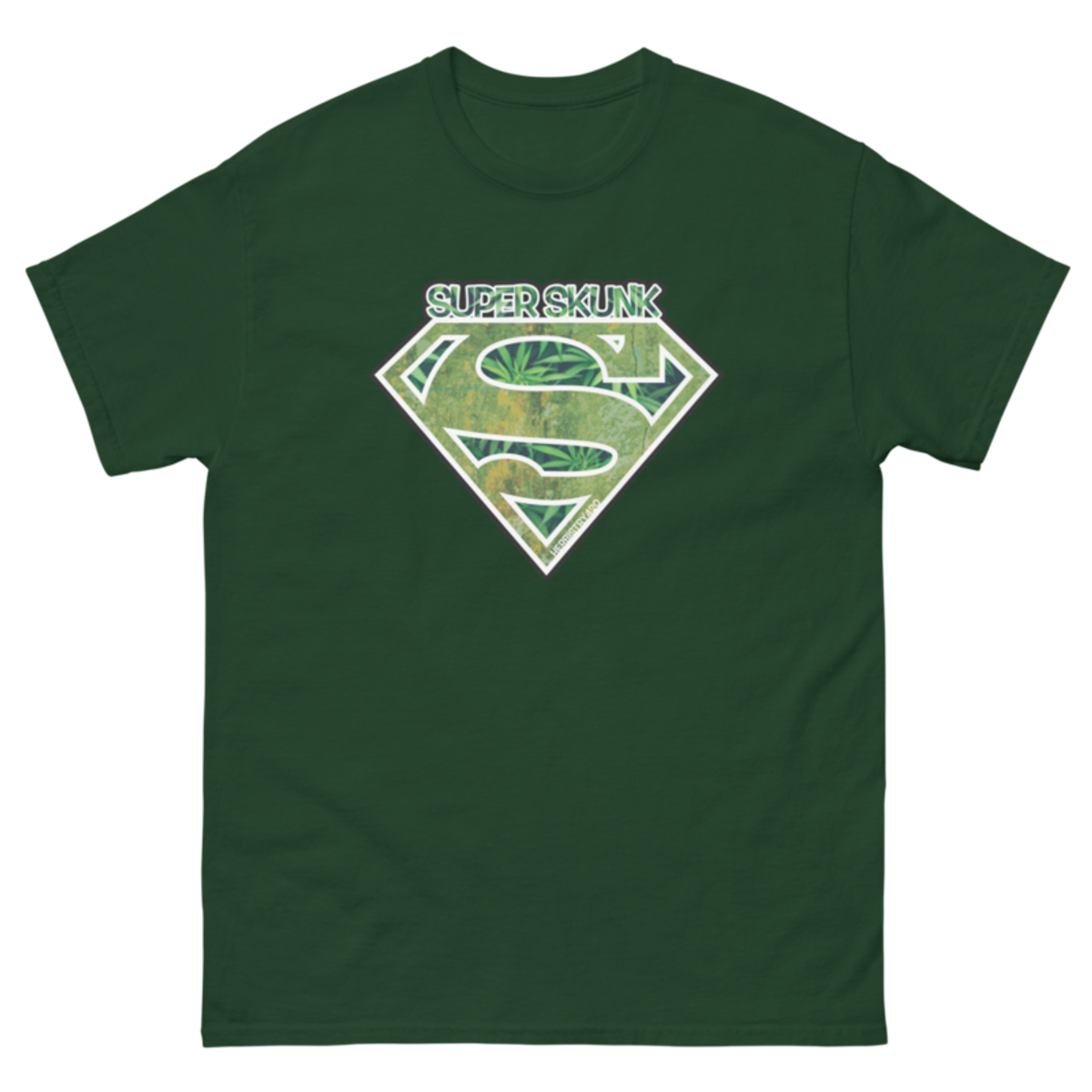Super Skunk – Unisex Classic Tee — forest green