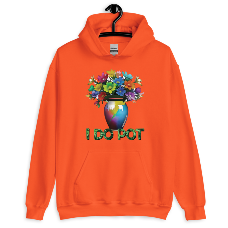 I Do Pot – Unisex Hoodie — orange