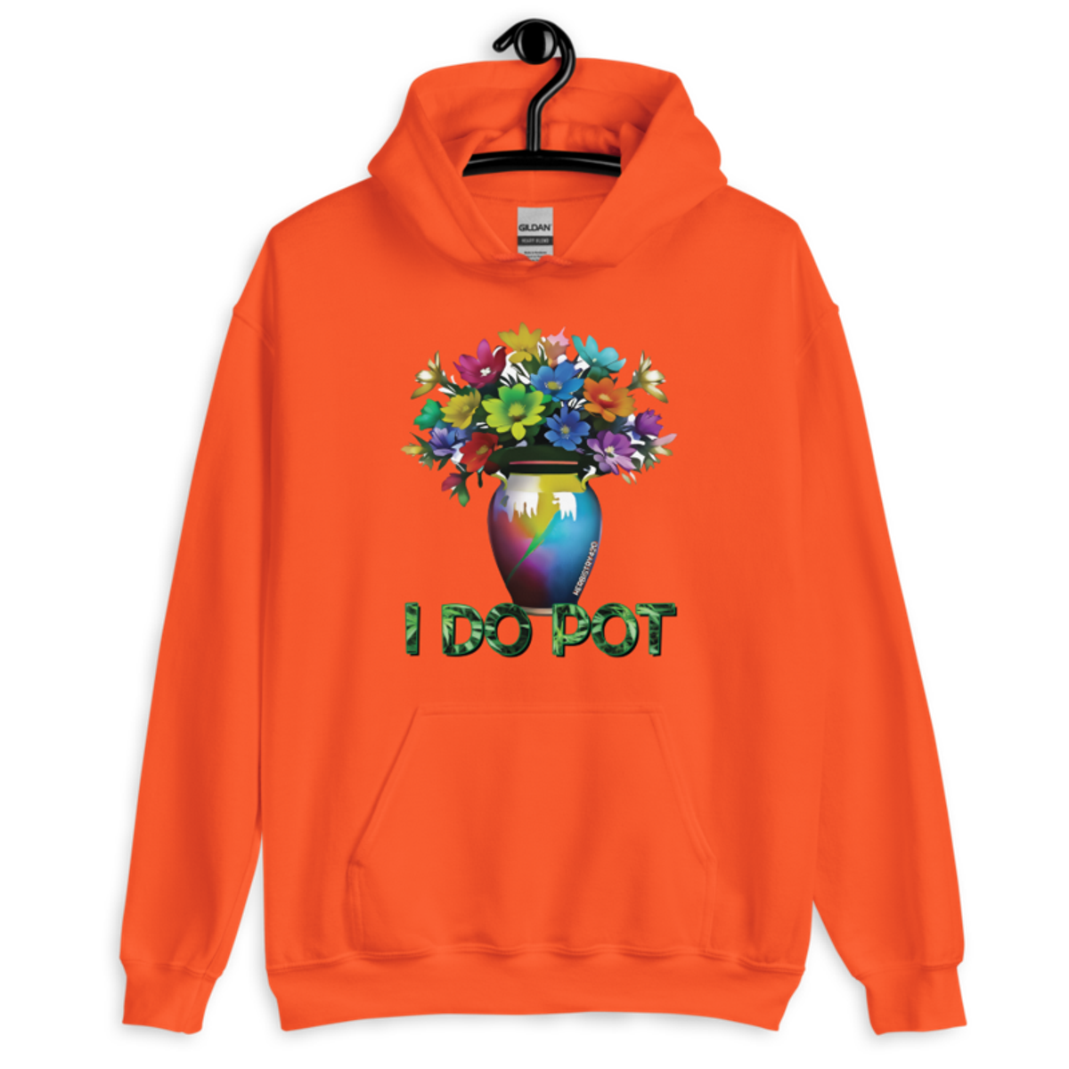 I Do Pot – Unisex Hoodie — orange