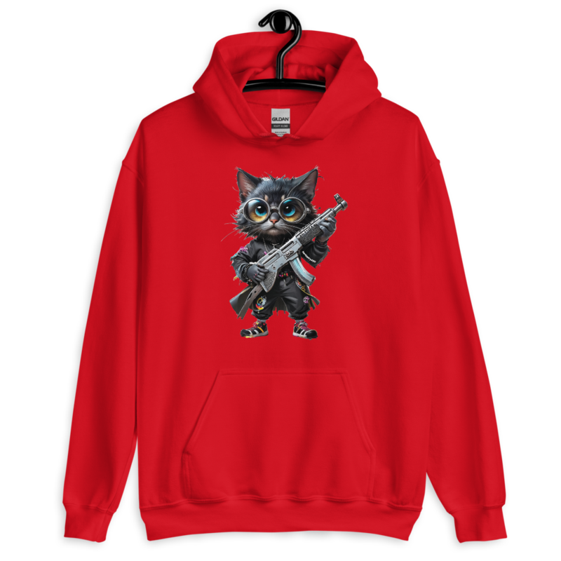 OG Cat – Unisex Hoodie — red