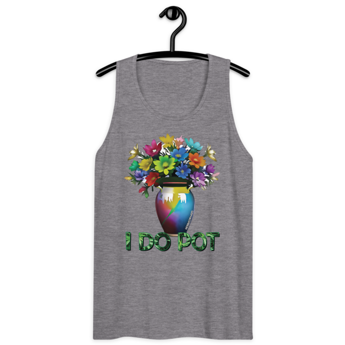 I Do Pot – Men’s premium tank top — athletic heather