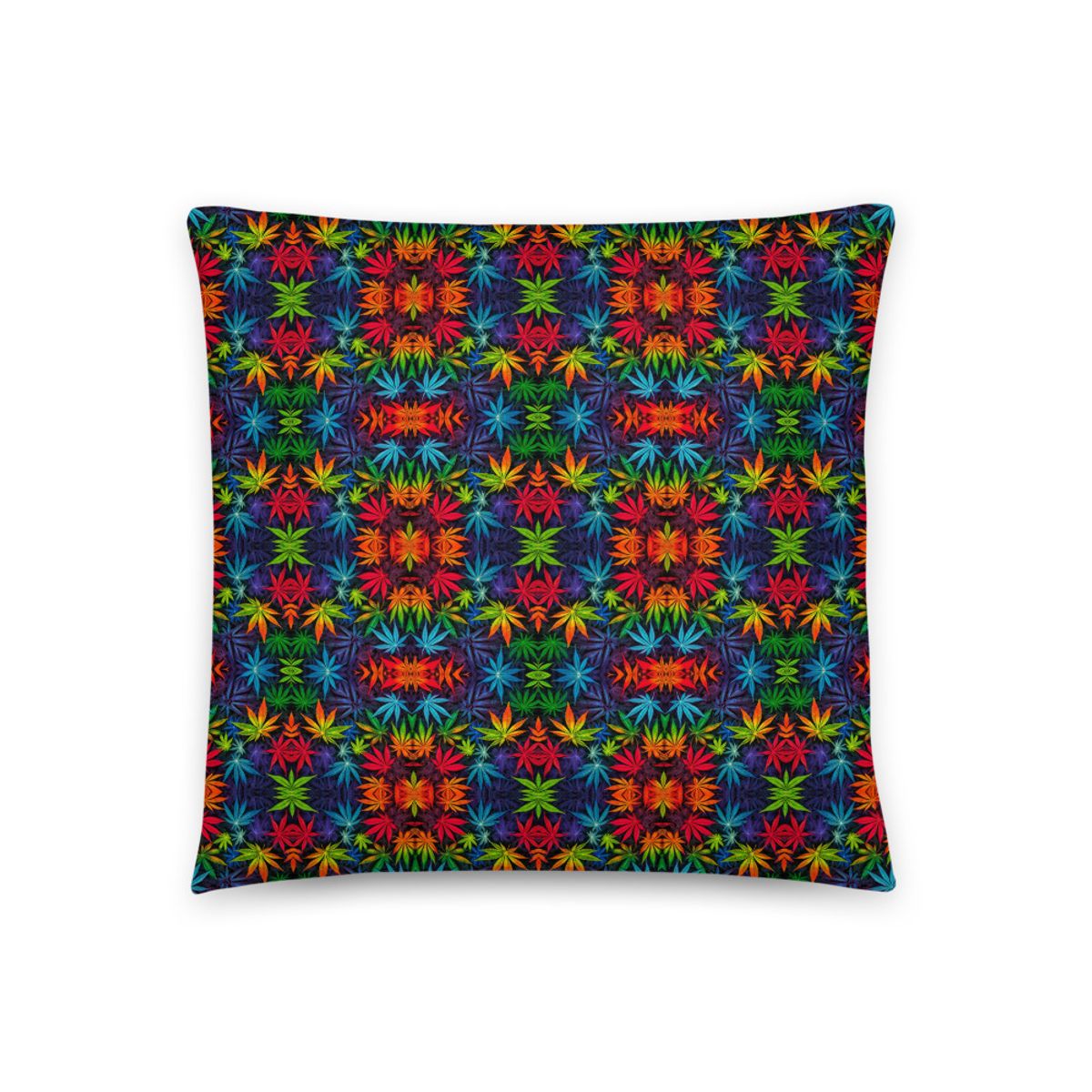 Colorful Leaves – Basic Pillow — 18x18