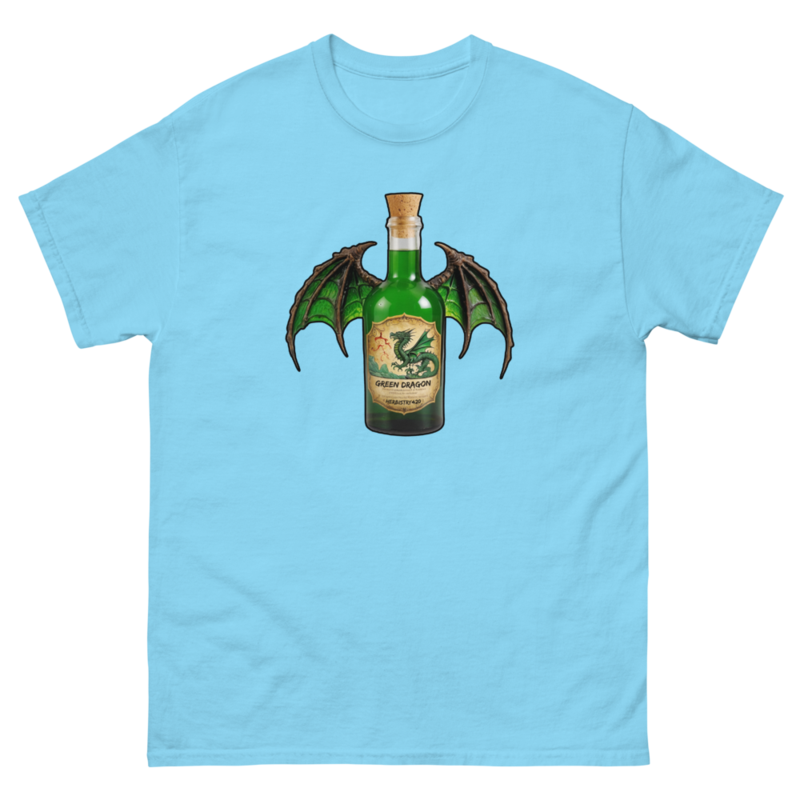 Green Dragon – Unisex classic tee — sky